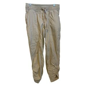Lululemon Dance Studio Mid Rise Crop Pants Tan Pants Size 4